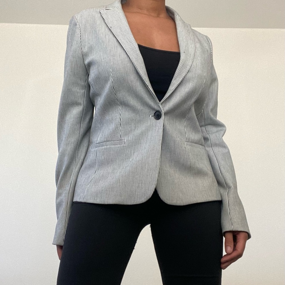 Banana Republic Pin Striped Blazer
